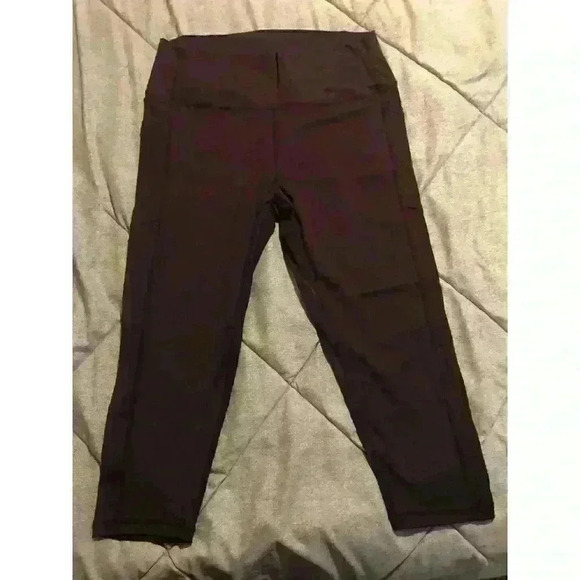 Zyia Active Brilliant Pocket Hi Rise Capri Leggings Size 16-18 - Picture 2 of 5